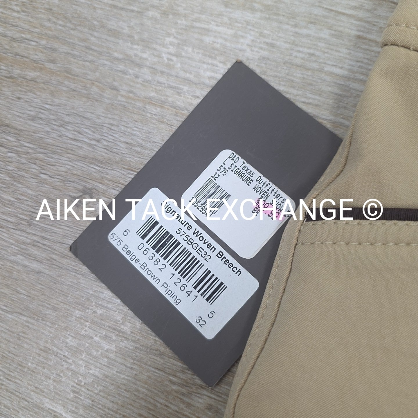 Devon Aire Signature Woven Knee Patch Breeches, Women's 32
