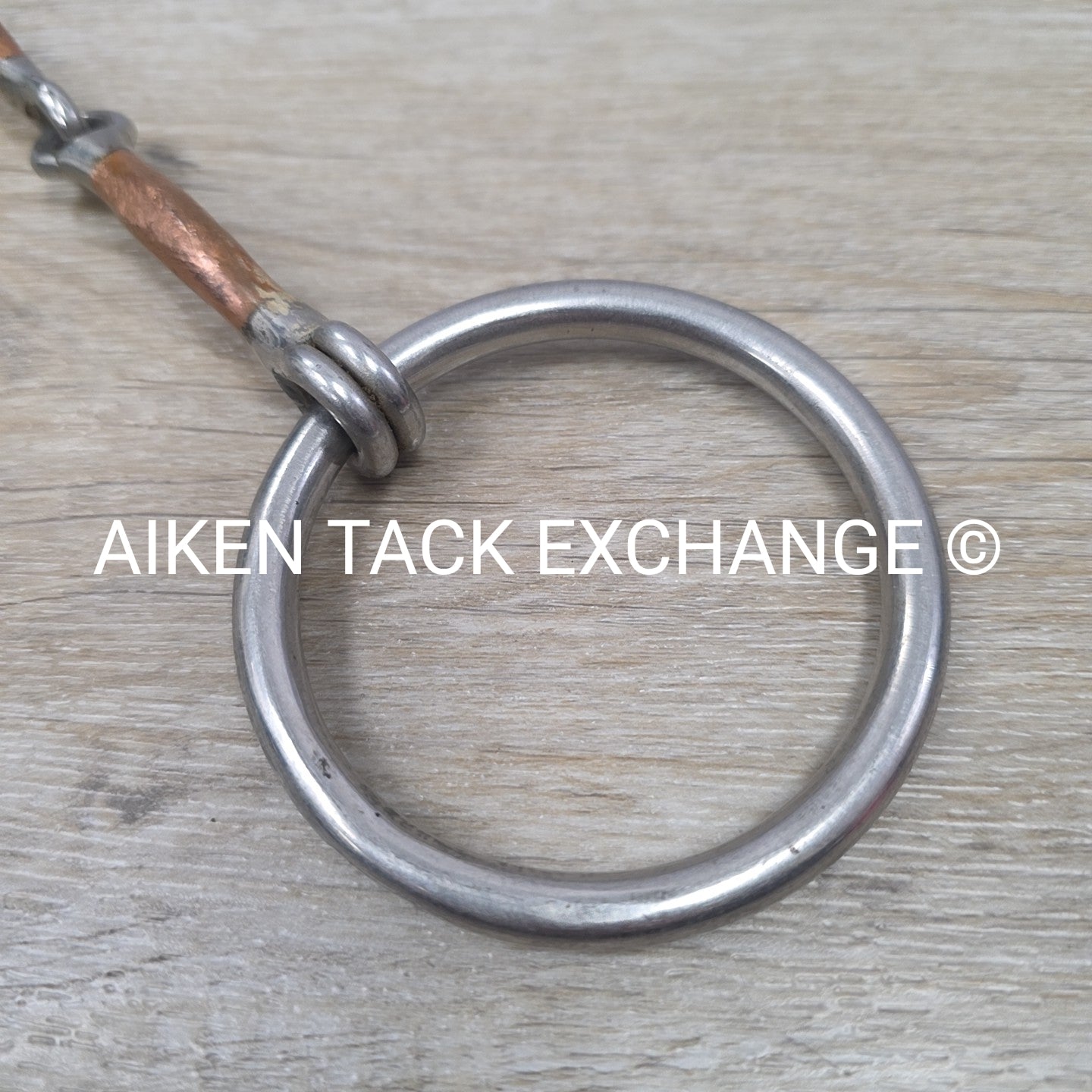 Reinsman 123 Traditional Single Joint Loose Ring Bit 5" (Has Chew Marks)