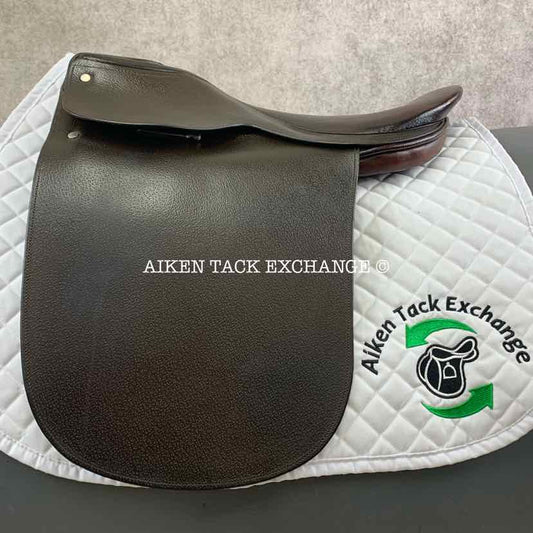 Lane Fox Cutback Saddle Seat Show Saddle, 19" Seat, Made in England