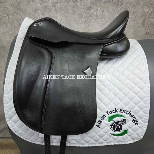 2011 Bates Dressage Saddle, 17.5" Seat, Adjustable Tree - Changeable Gullet, CAIR Panels