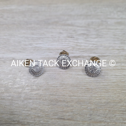 Silver Tie Tacks, Set of 3
