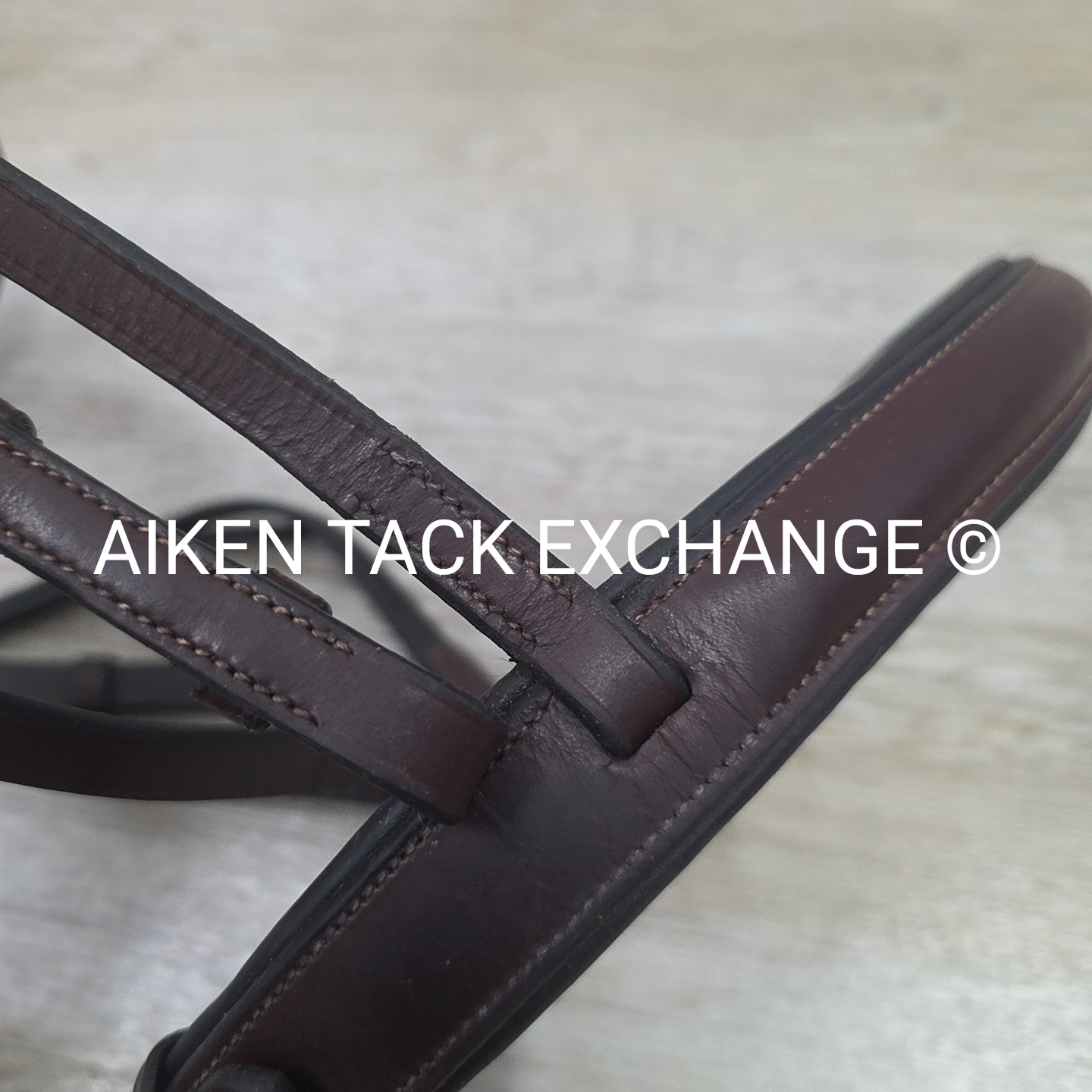 KL Select Red Barn Fancy Stitched Bridle, No Reins, Size Full