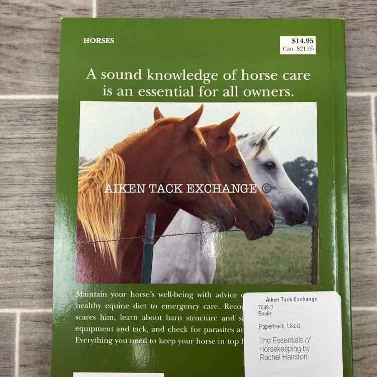 The Essentials of Horsekeeping by Rachel Hairston