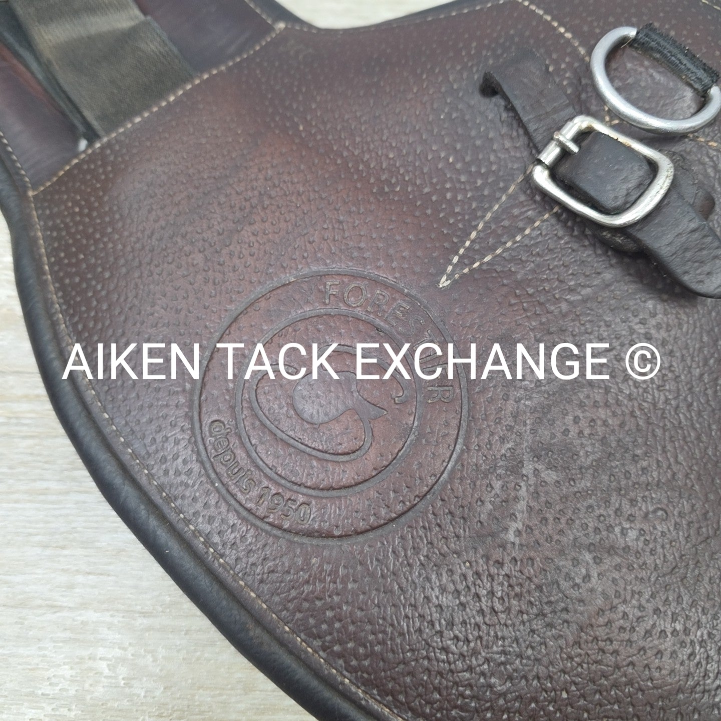 Forestier Short Confort Girth, Brown, 24"