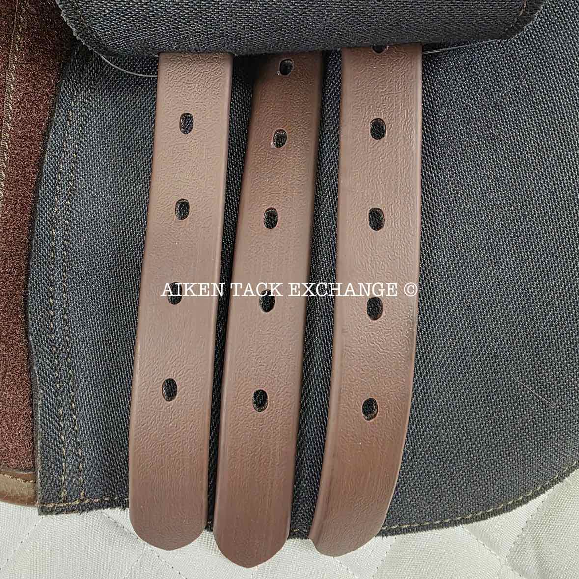 HDR - Henri de Rivel Vegan-X IGP Pony All Purpose Saddle, 15.75" Seat, Adjustable Tree - Changeable Gullet, Wool Flocked Panels