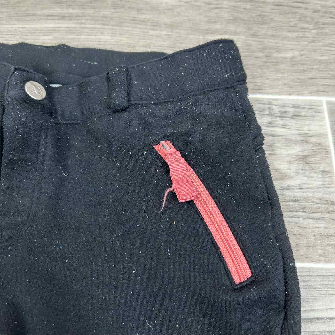 TuffRiider Macy Winter Fleece Lined Knee Patch Breeches, Size 12