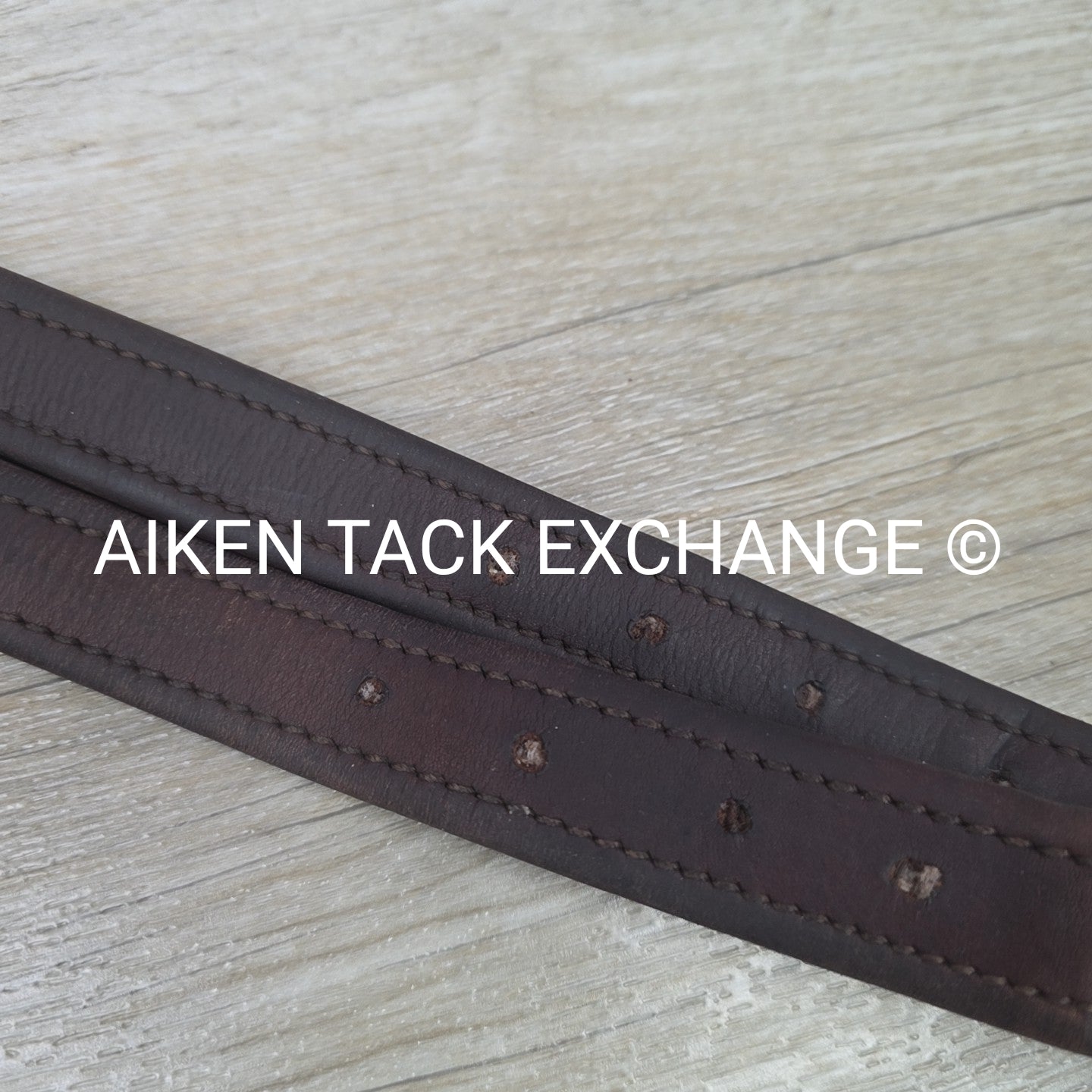 Dover Saddlery Circuit Lined Stirrup Leathers, Brown, 54"