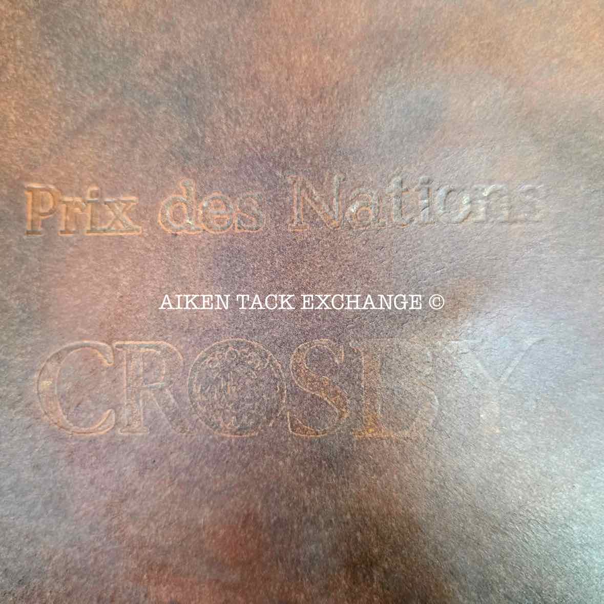 **SOLD** Crosby Miller's Prix Des Nations Pony Saddle, 14" Seat, Medium Tree, Foam Panels