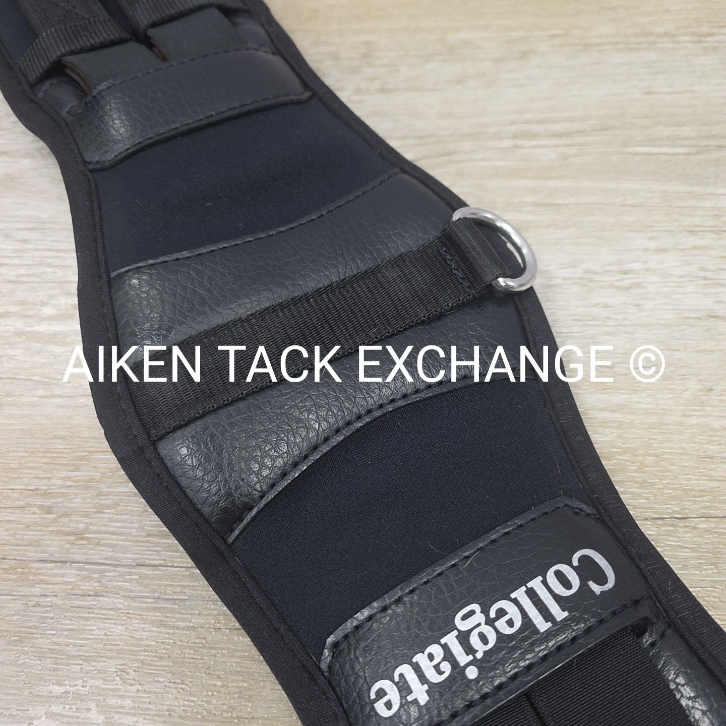 Collegiate Memory Foam Dressage Girth, Black, 22"