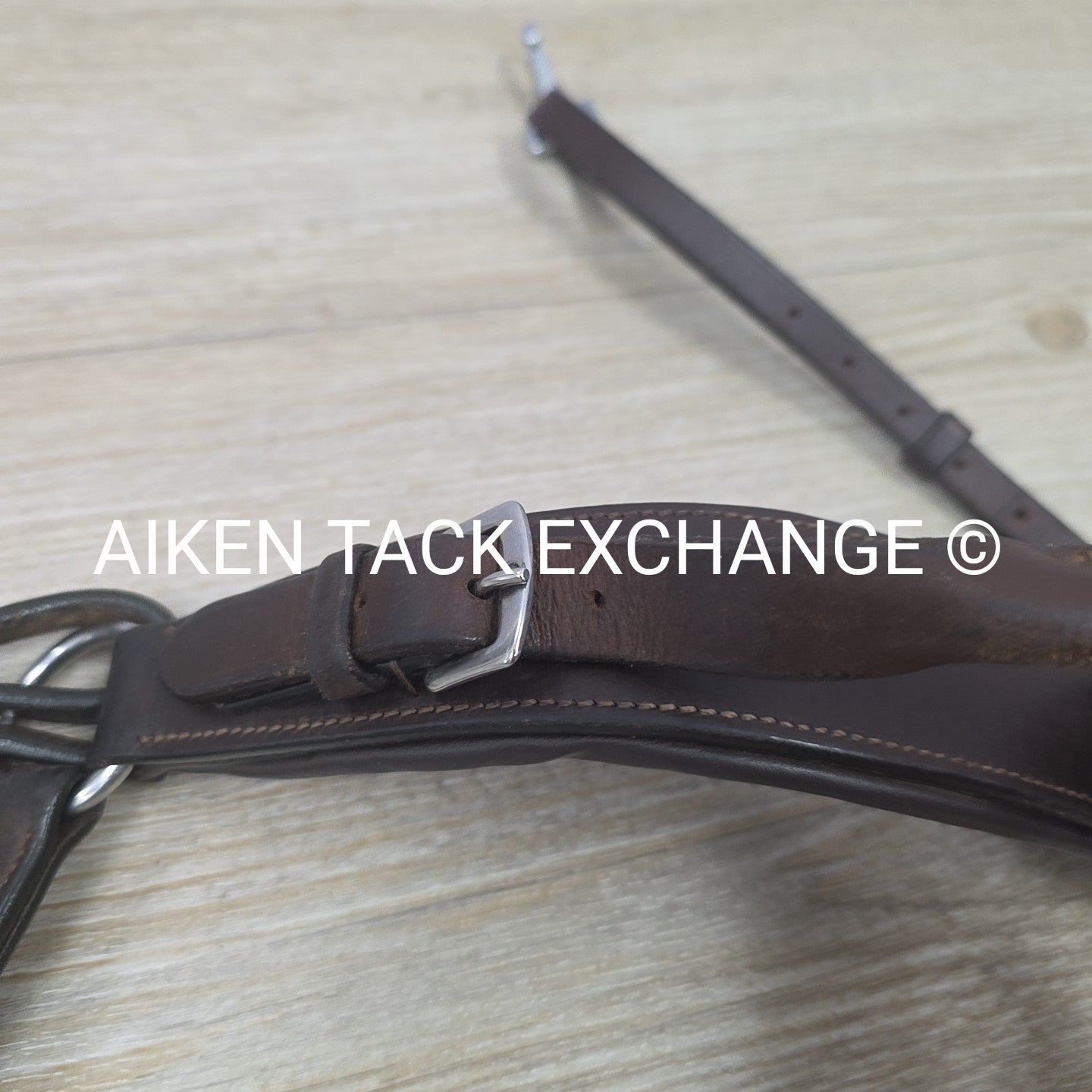 Correct Connect 3 Point Breastplate with Double Neck Strap, Brown, Size Full