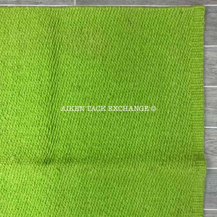 Solid Wool Western Show Blanket 34" x 38"