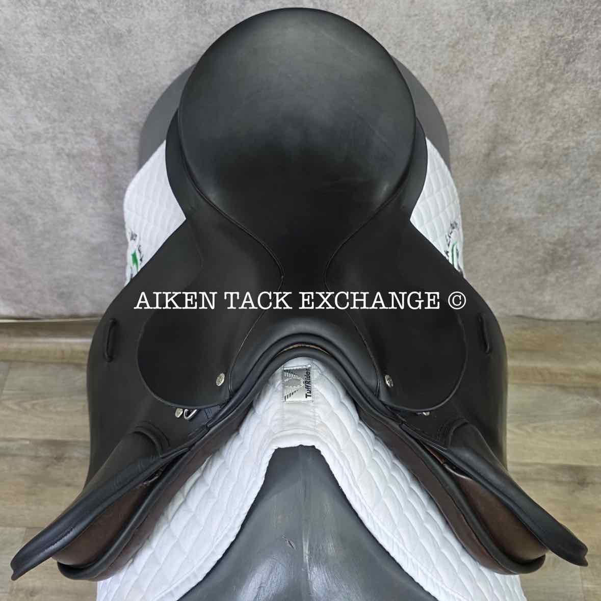 Berney Brothers All Purpose Saddle, 17.5" Seat, Medium Tree, Wool Flocked Panels