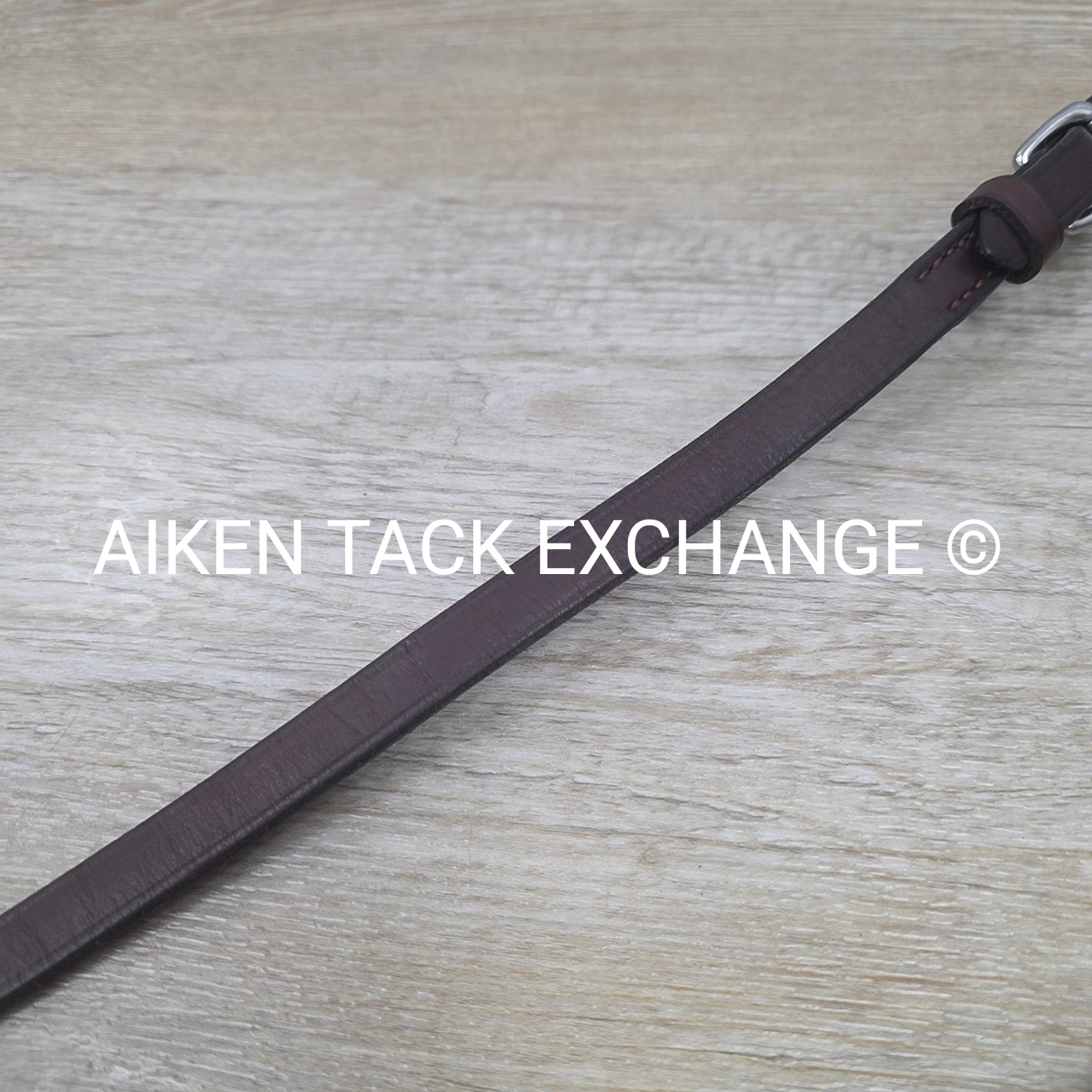 Nunn Finer Super Grip Soft Rubber Reins, Brown, 58"