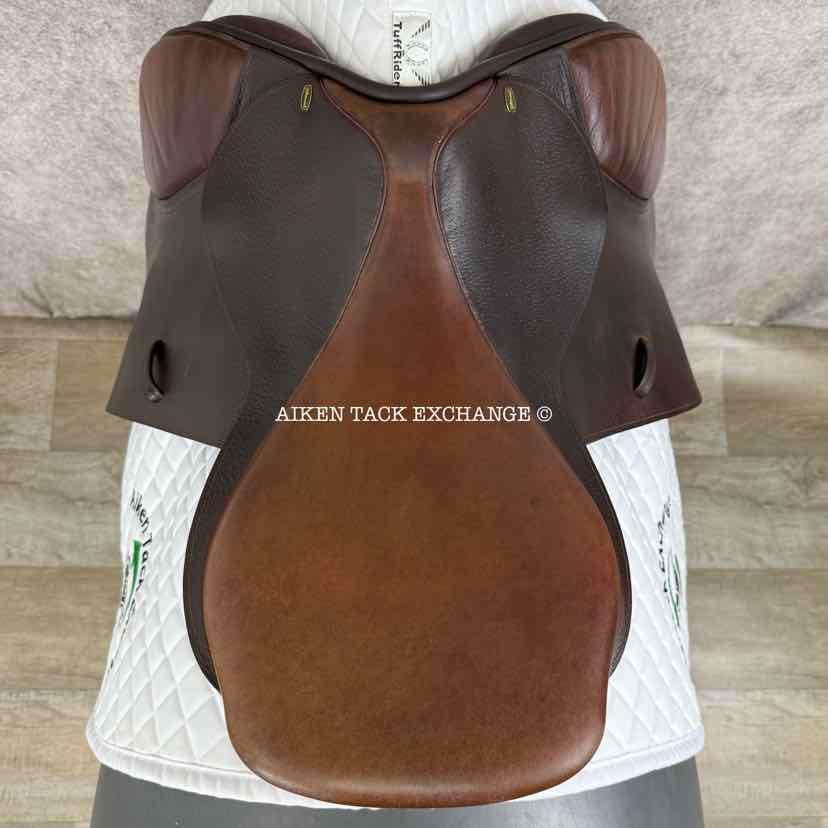 **SOLD** Beval The Natural Close Contact Jump Saddle, 17" Seat, Medium Tree, Foam Panels