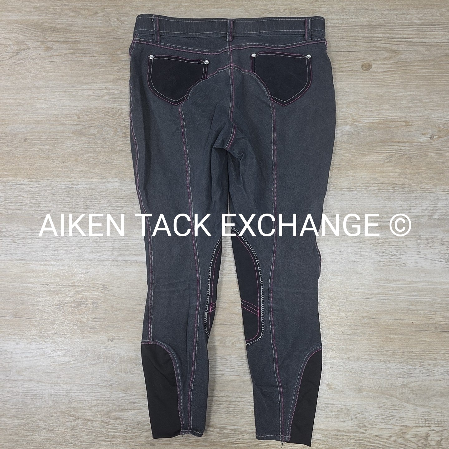 Elation Denim Knee Patch Breeches, Women's 30R