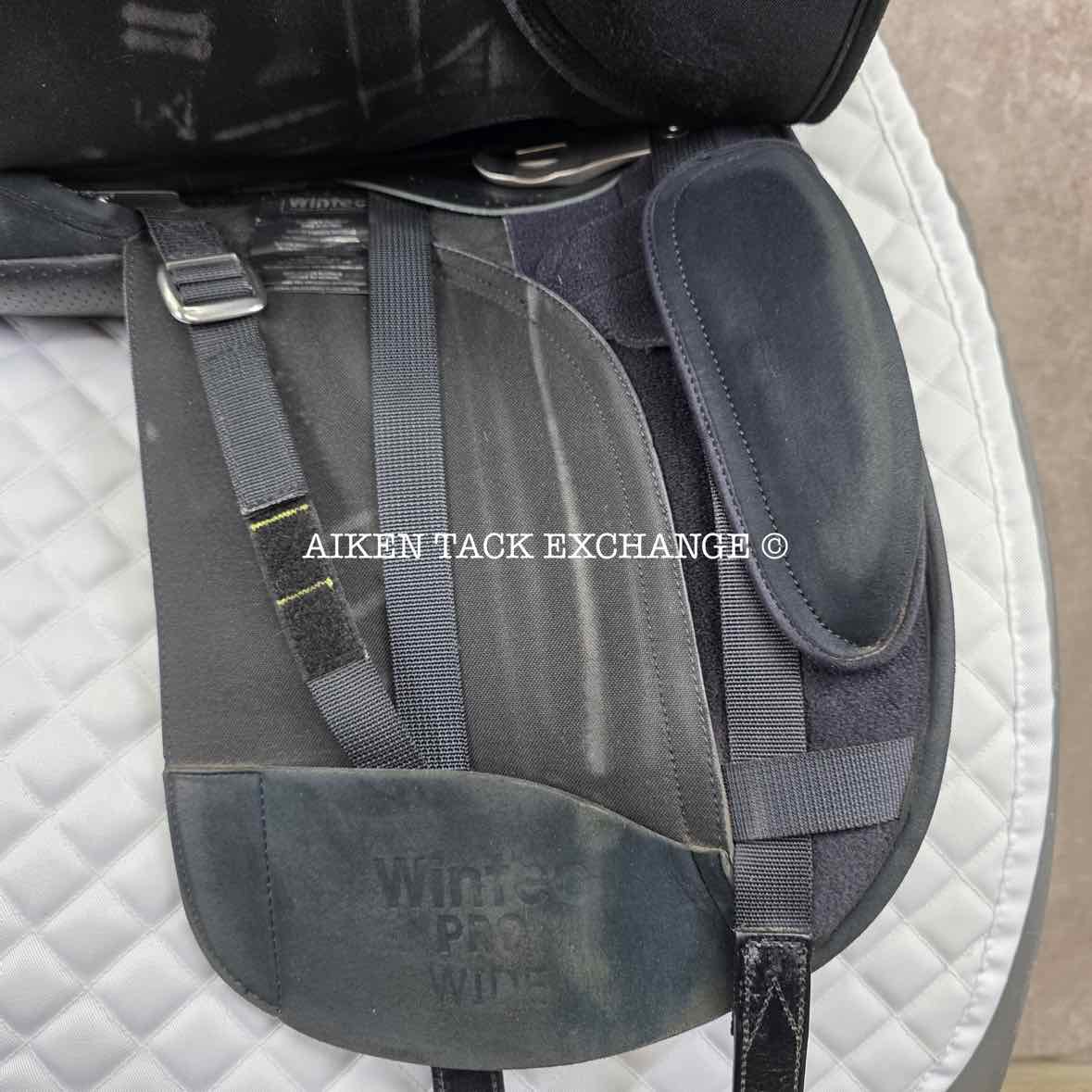 2021 Wintec PRO Wide Dressage Saddle with HART, 17" Seat, Adjustable Tree - Changeable Gullet, CAIR Panels