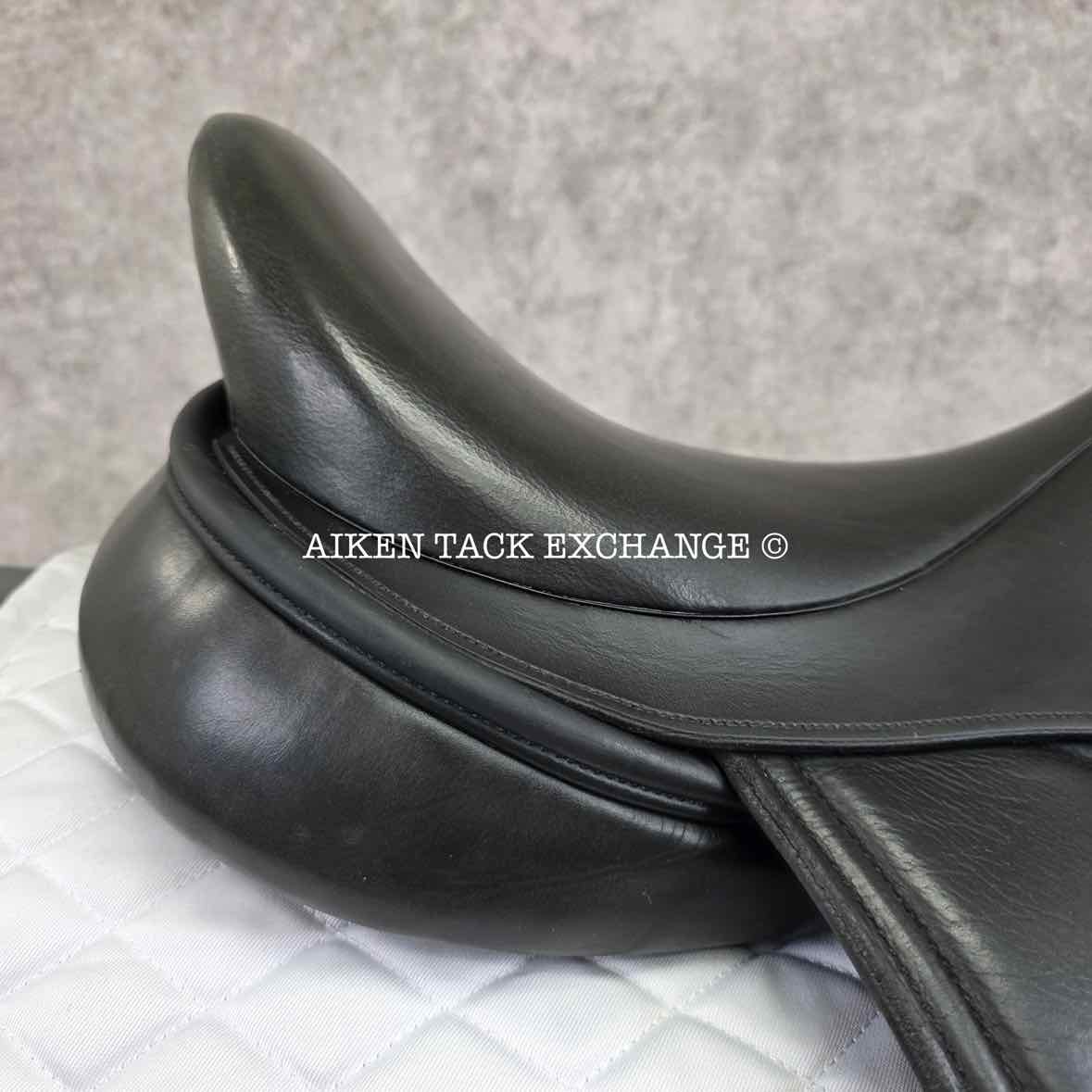 2011 Stackhouse Monoflap Dressage Saddle, 17" Seat, Medium Narrow Tree