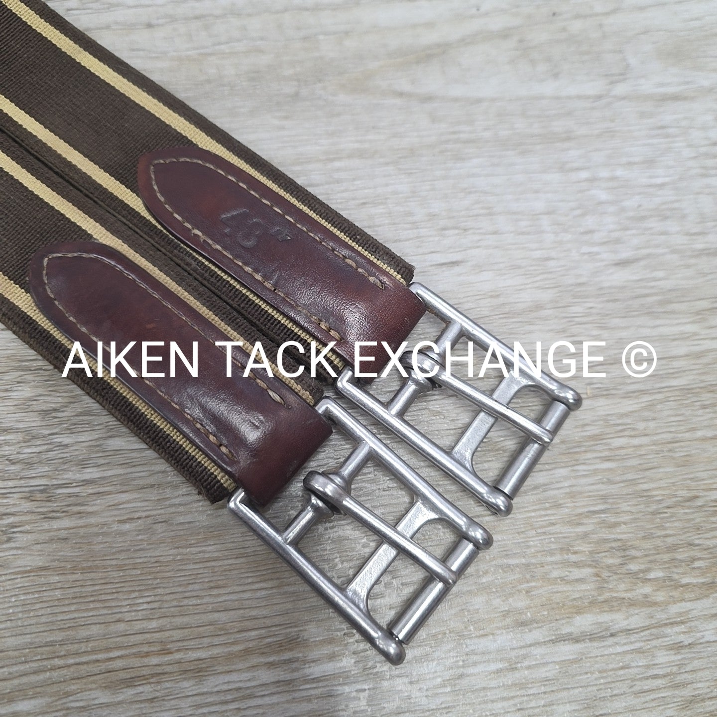 Dover Saddlery Anatomic Shoulder Relief Girth, Brown, 48"