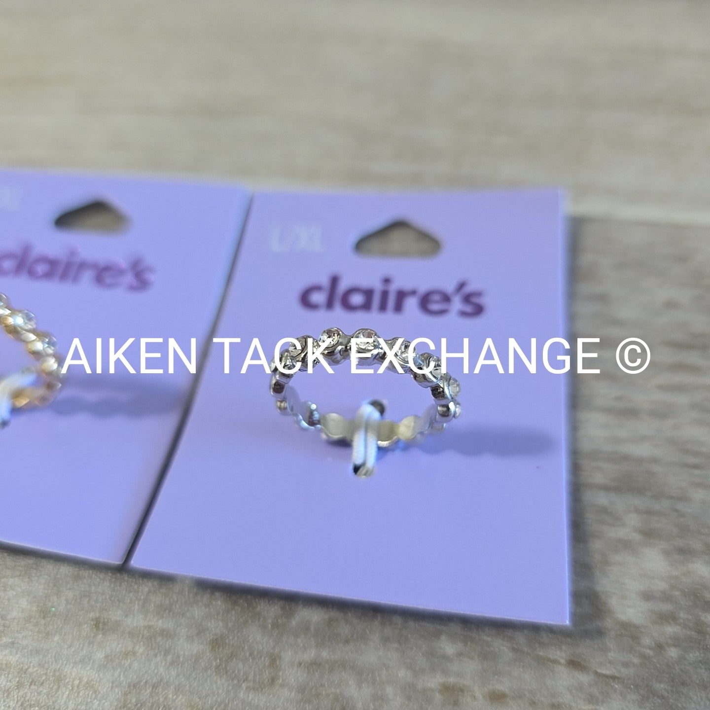 Claire's Rings (2) - Size L/XL