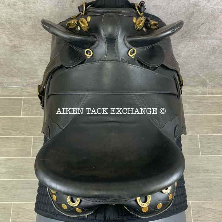 **SOLD** Stockman BushRider Australian Stock Saddle, 19" Seat, Wide Tree