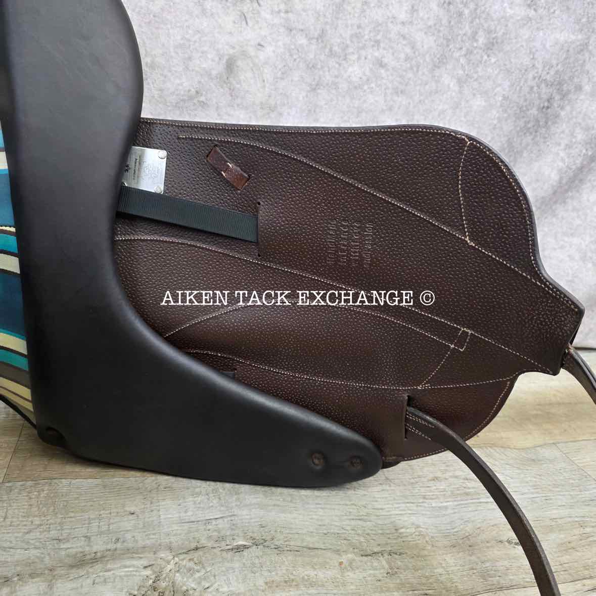 2023 Voltaire Adelaide Monoflap Dressage Saddle, 17.5" Seat - 3A Flap, Wide Tree, FIN Panels, Full Buffalo Leather