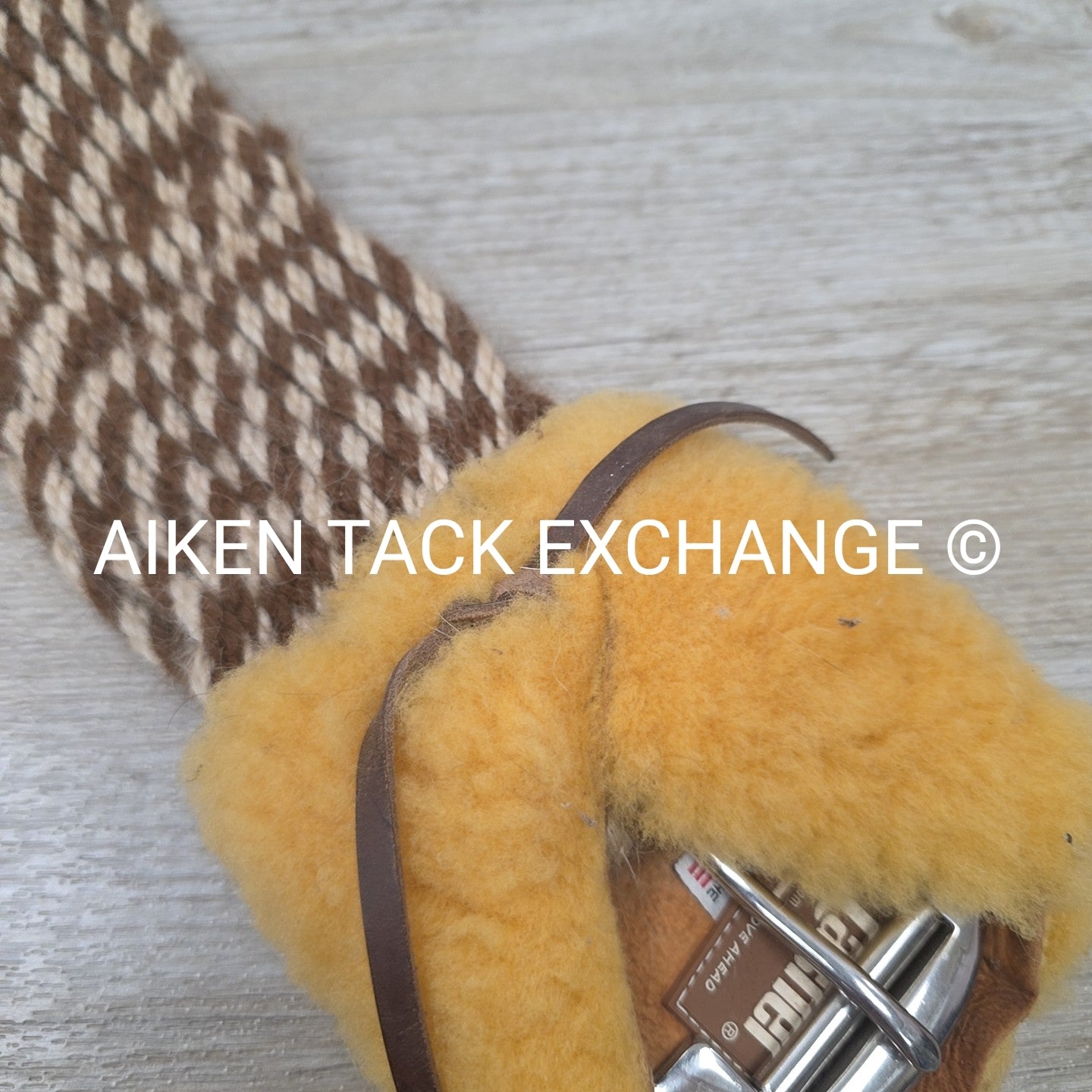Classic Equine Mohair Alpaca Roper Cinch with Cashel ring Master Cinch Protector