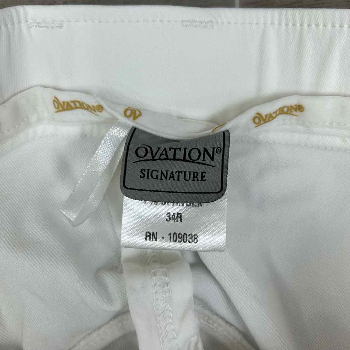 Ovation Bellissima II GripTech Full Seat Breeches, Size 34 R