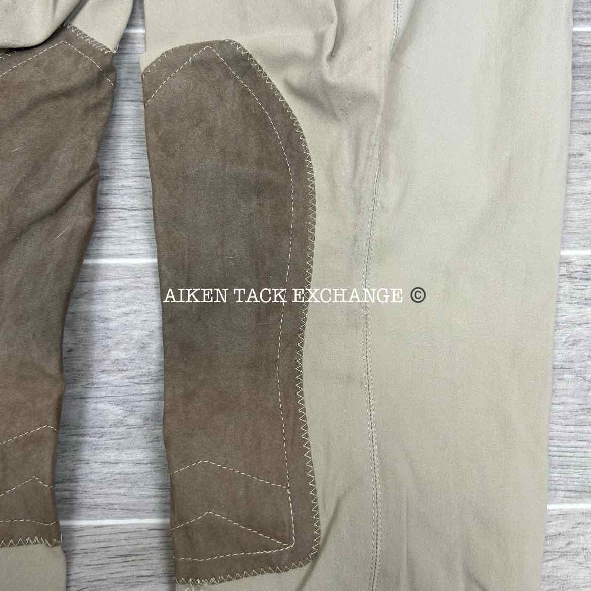 Tailored Sportsman Trophy Hunter Knee Patch Breeches, Size 34