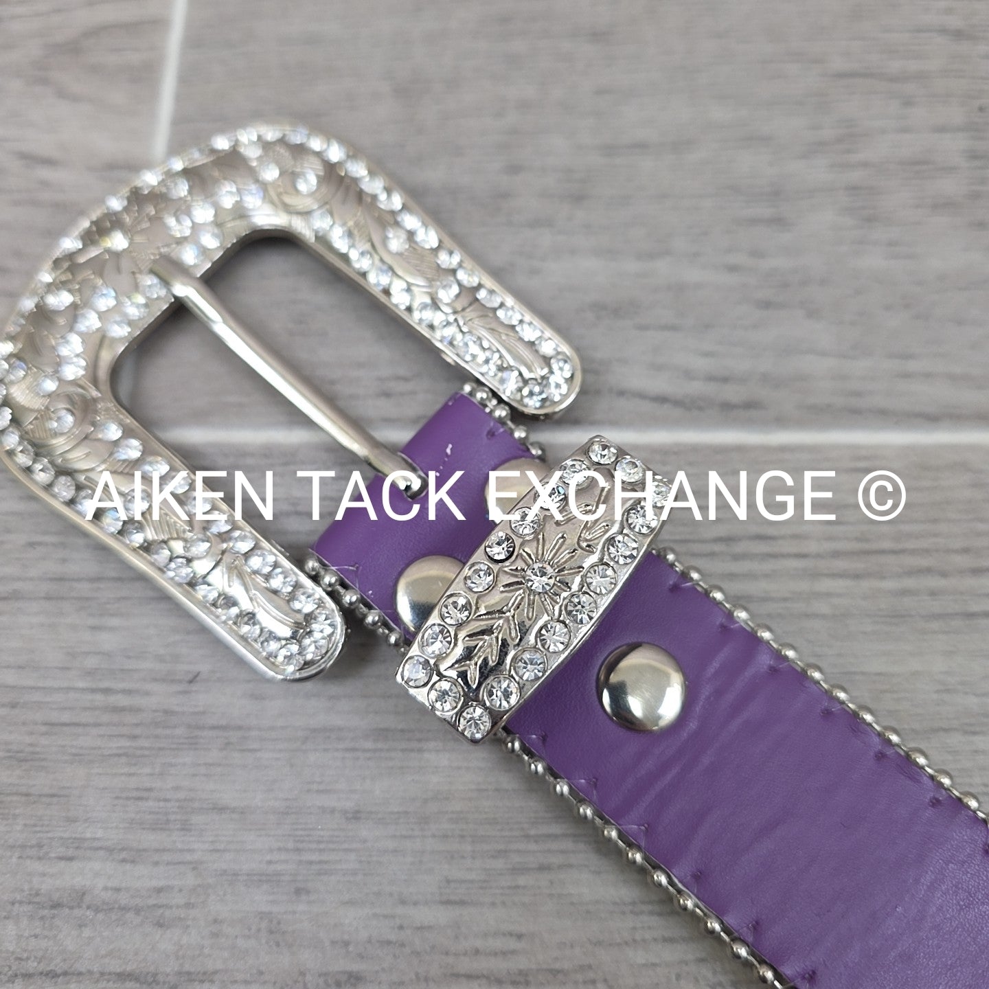 Studded Western Bling Belt, XLarge