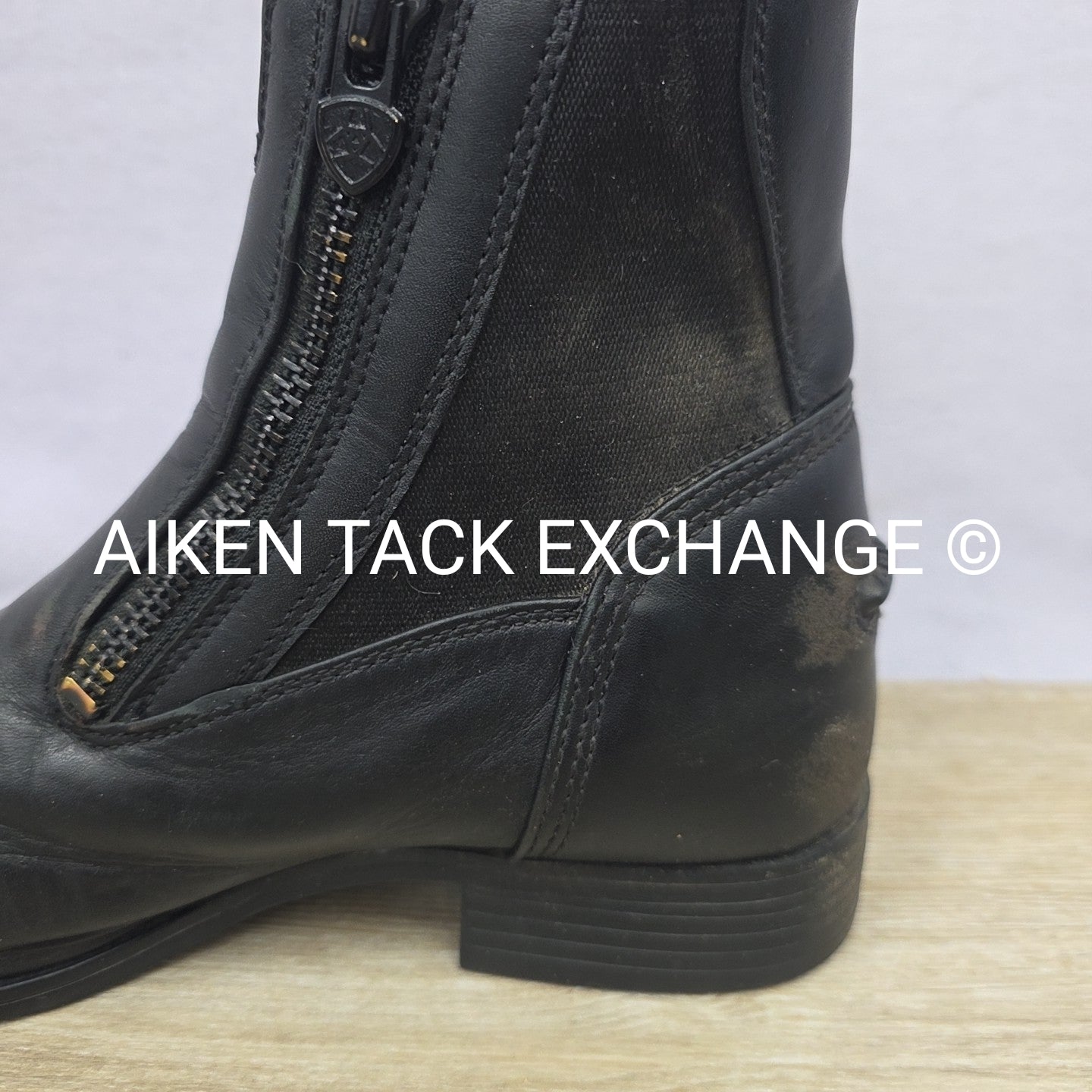 Ariat Zip Paddock Boots, Size 7