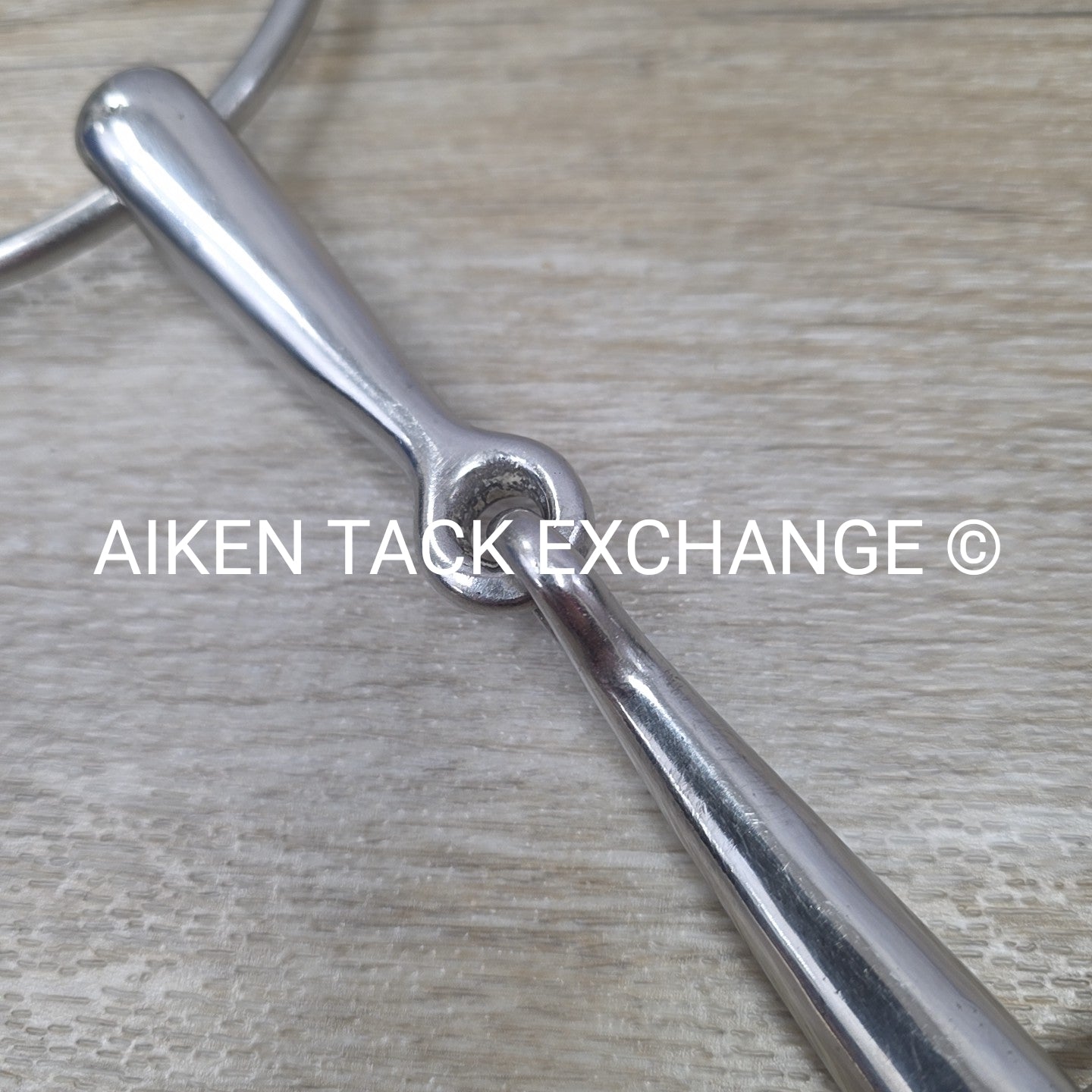 Single Joint Large Ring Beval Loop Gag Bit 5.5"
