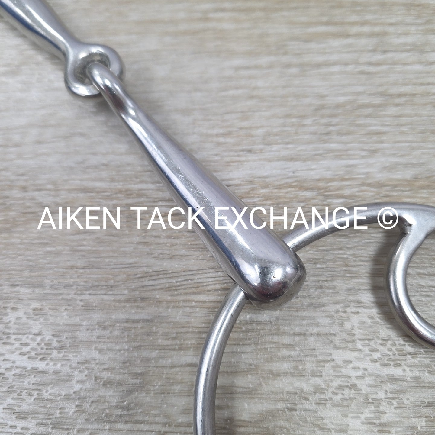 Single Joint Large Ring Beval Loop Gag Bit 5.5"
