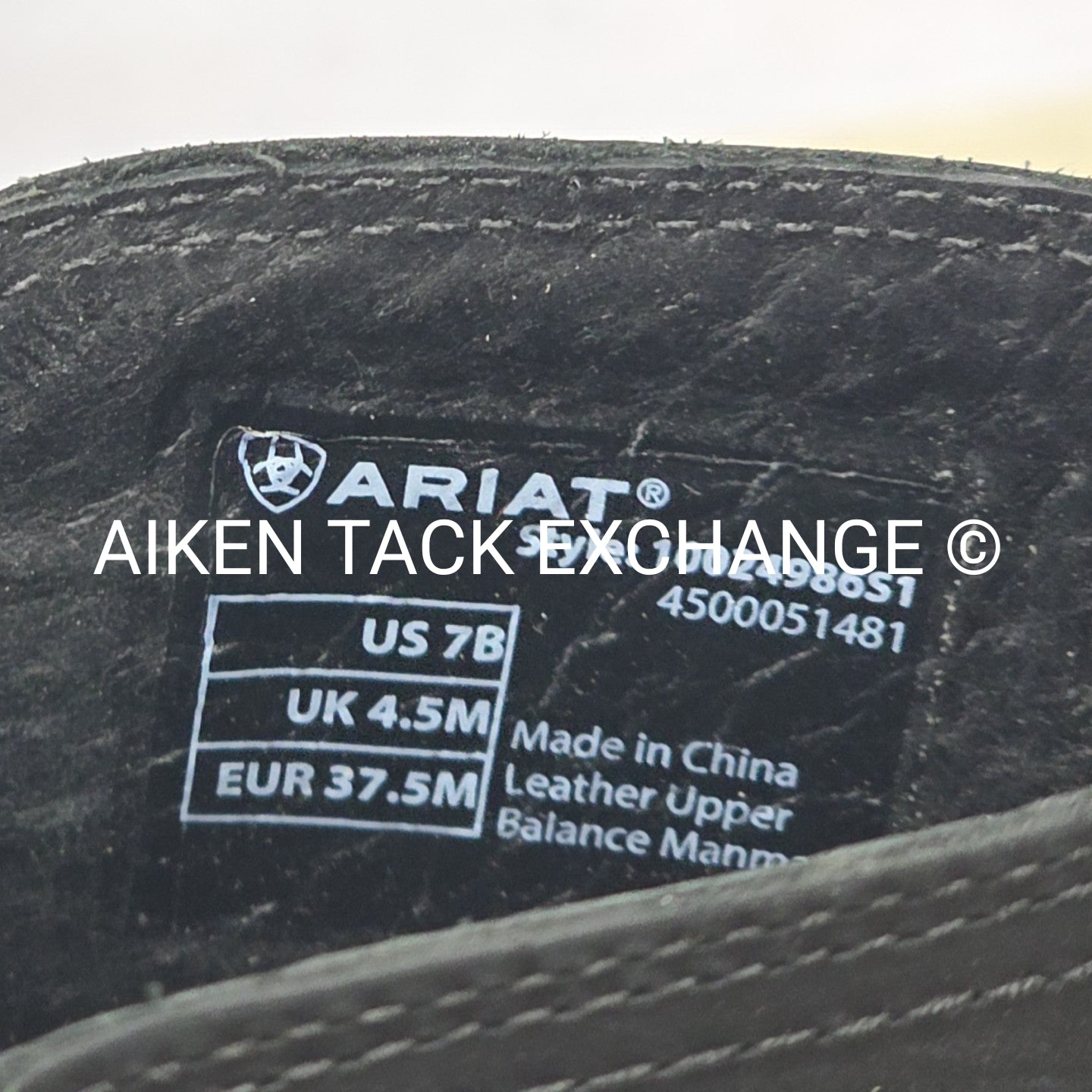 Ariat Sutton H2O Waterproof Tall Boots, Size 7