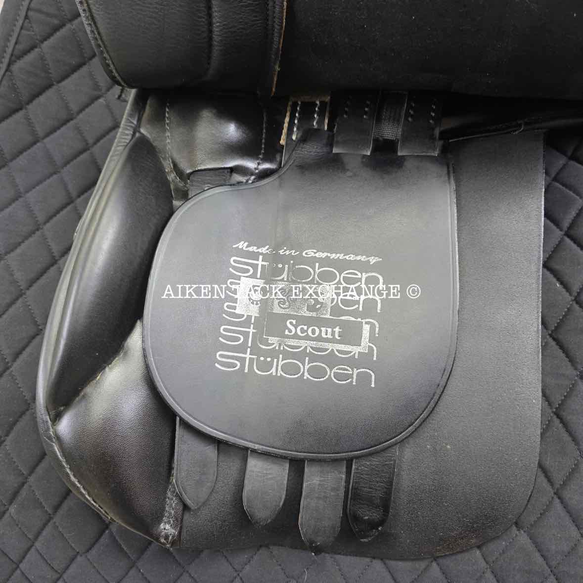 Stubben VSD Scout Endurance Saddle, 18" Seat, 32cm Tree - Wide, Wool Flocked Panels