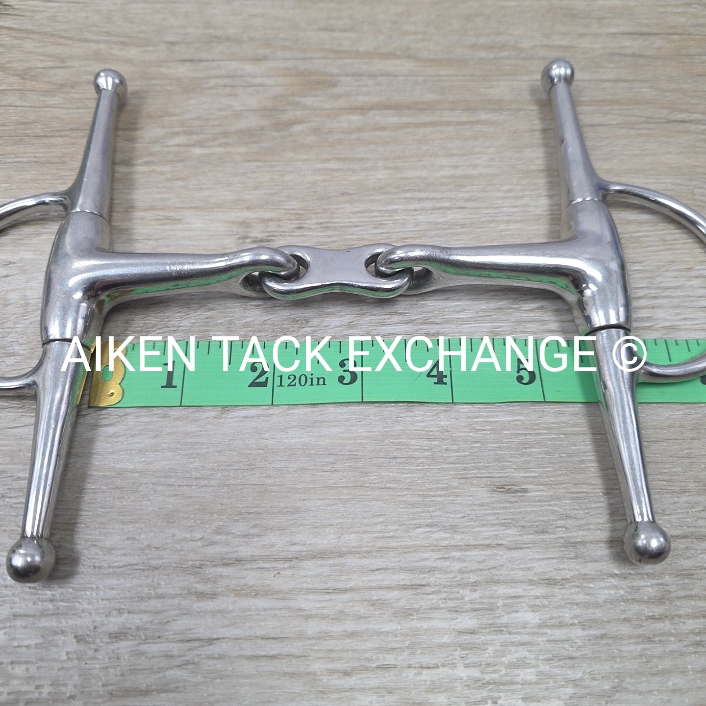 French Link Full Cheek Bit 5.25"