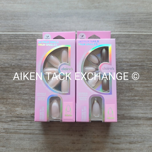 Claire's Press-On Nails (2 Sets) - 24 Count Each (48 Total)