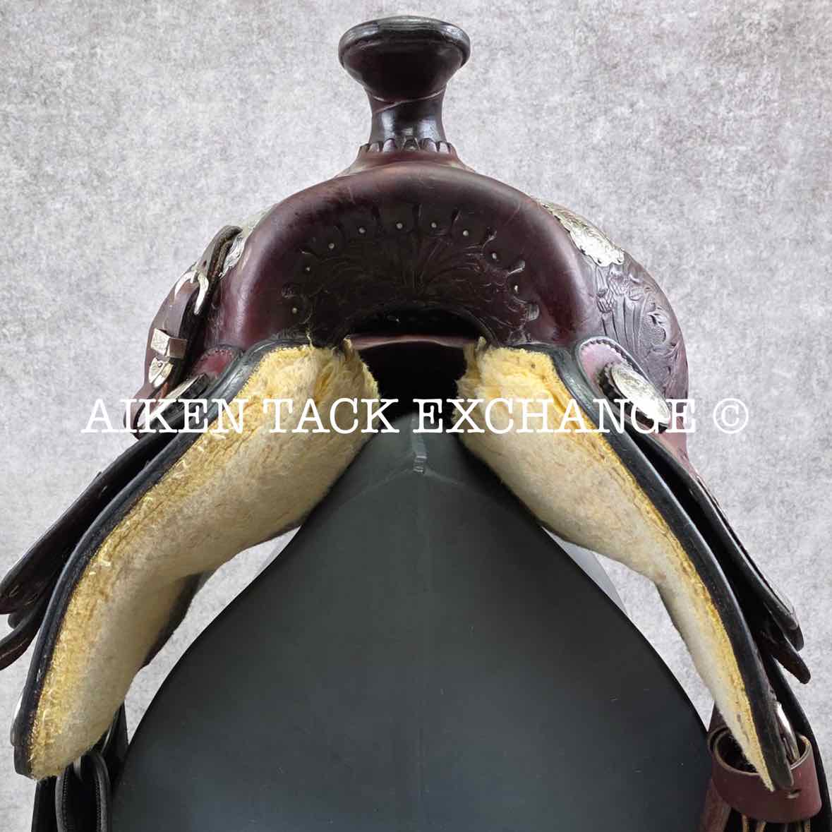 Billy Royal Western Saddle, 15.5" Seat, Regular Tree - Semi QH Bars