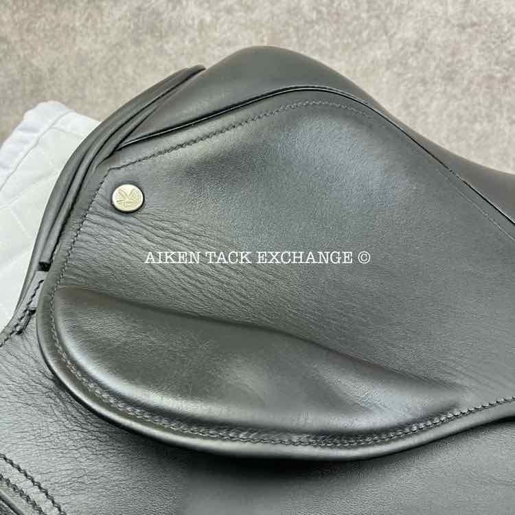 Jeffries Falcon Event All Purpose Saddle, 16.5" Seat, Wide Tree, Wool Flocked Panels