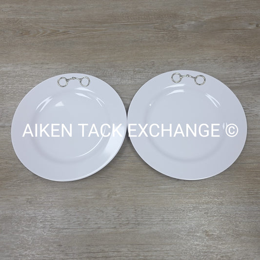 Bit Melamine Plates, Set of 2