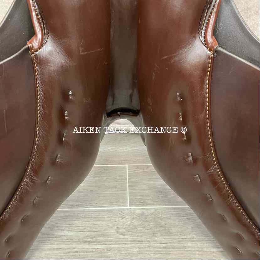 2004 Passier PS-BAUM PSL-S All Purpose Saddle, 18" Seat, Medium Tree, Wool Flocked Panels