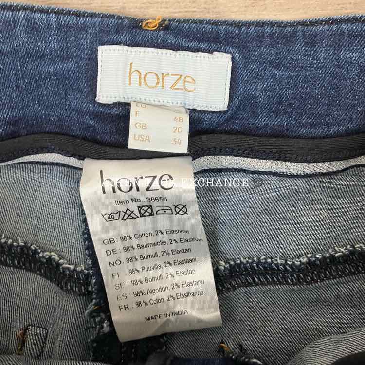 Horze Silicone Grip Full Seat Breeches, Size 34