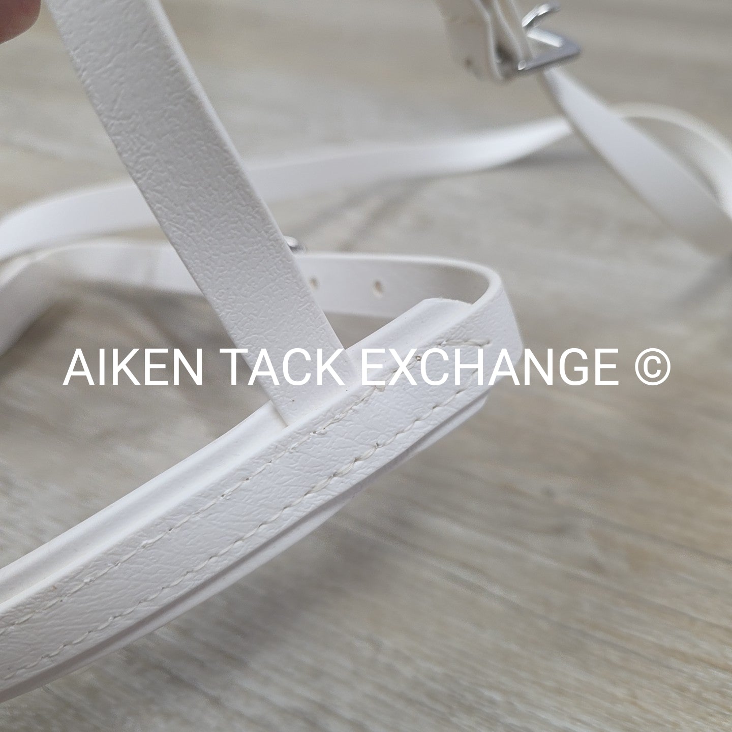 Jacks Beta Noseband, White, Size Cob / Full