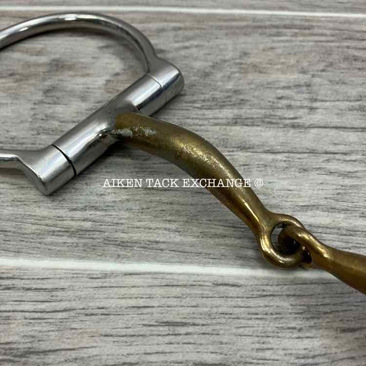 Myler Single Joint Copper Western Dee Bit 5"