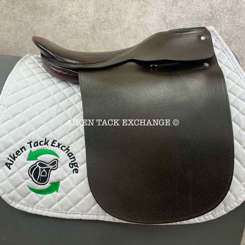 Lane Fox Cutback Saddle Seat Show Saddle, 19" Seat, Made in England