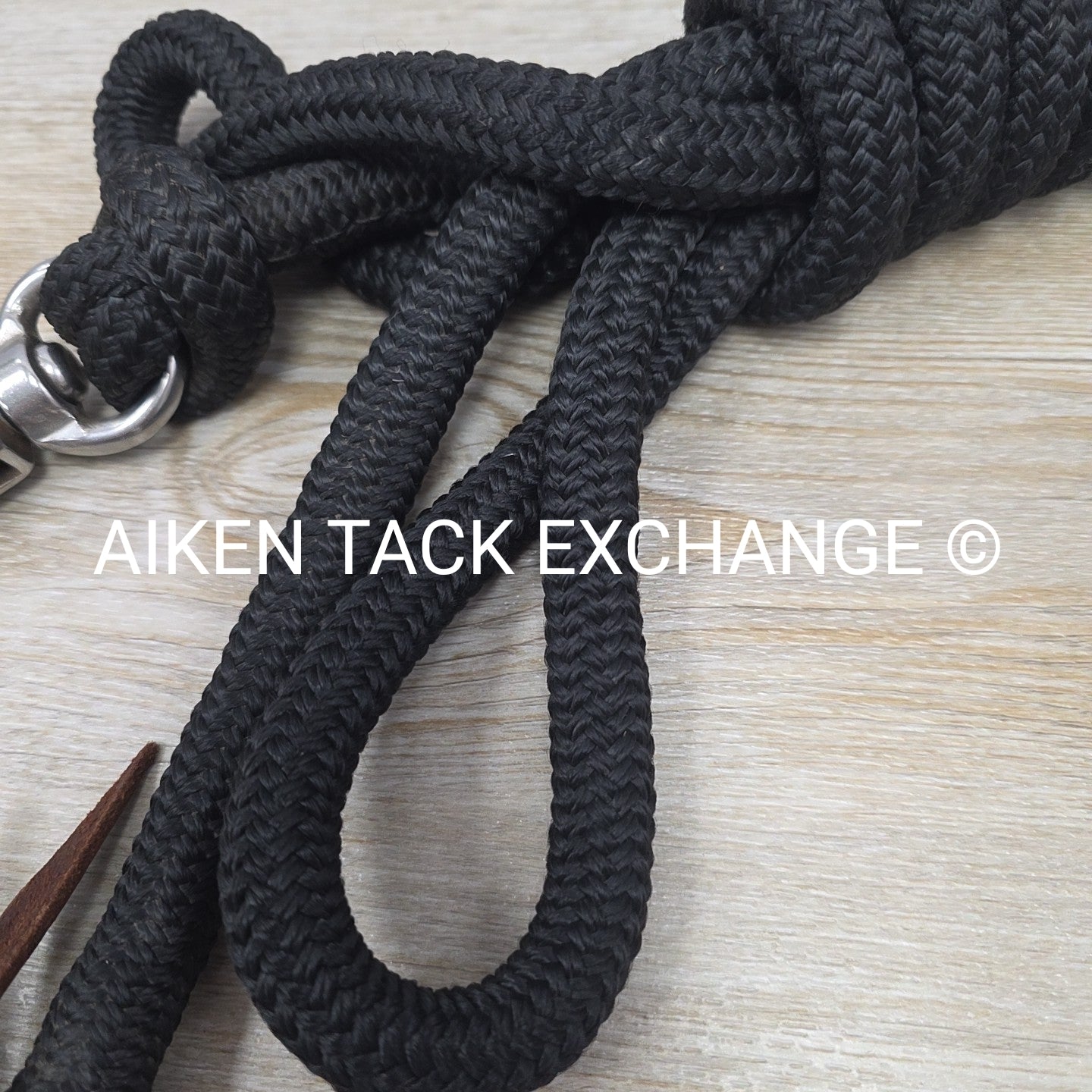Lead Rope with Leather Popper
