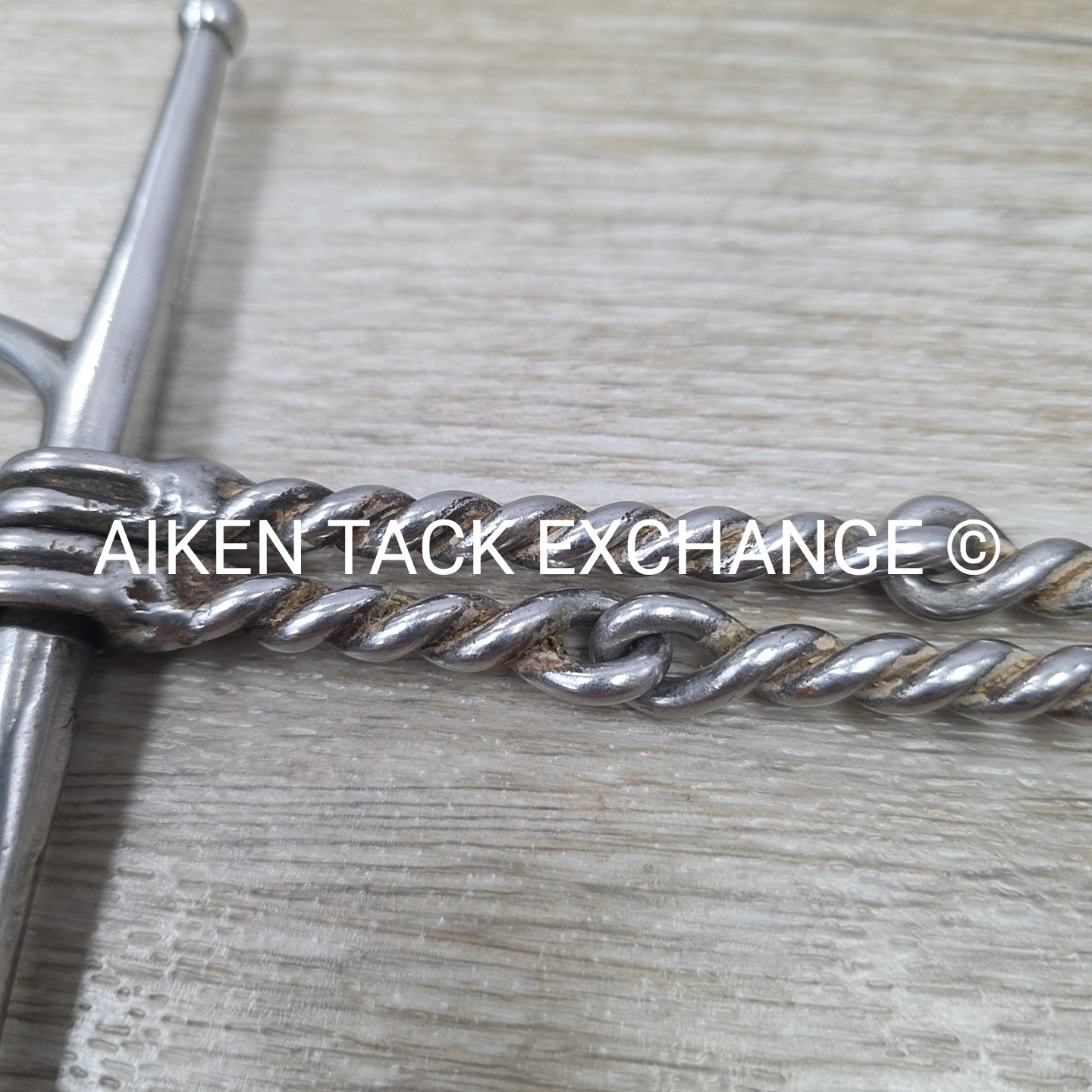 Full Cheek Double Twisted Wire Bit 5"