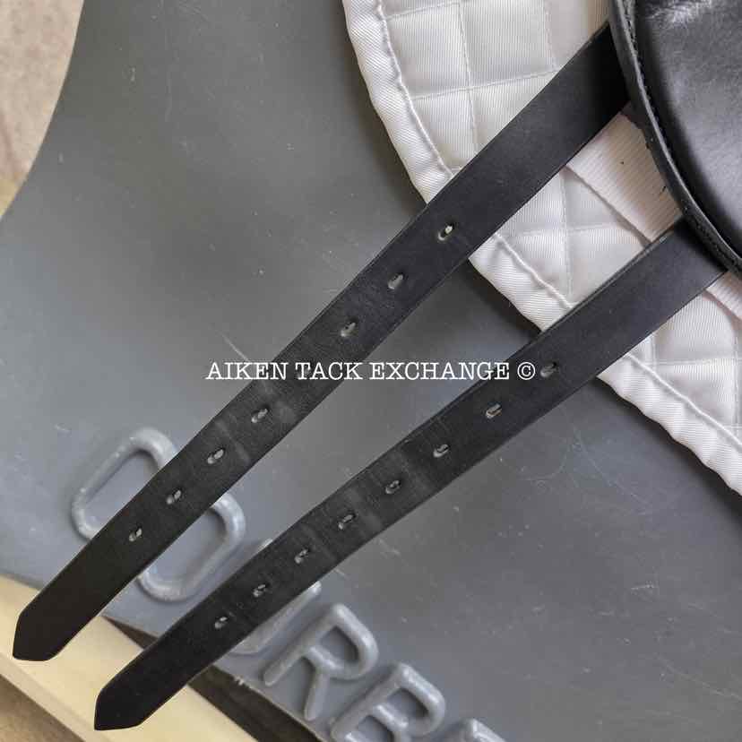 2022 Dynamic Equilibrium Monoflap Dressage Saddle, 18" Seat, Dynamic Polymer Tree, Foam Panels
