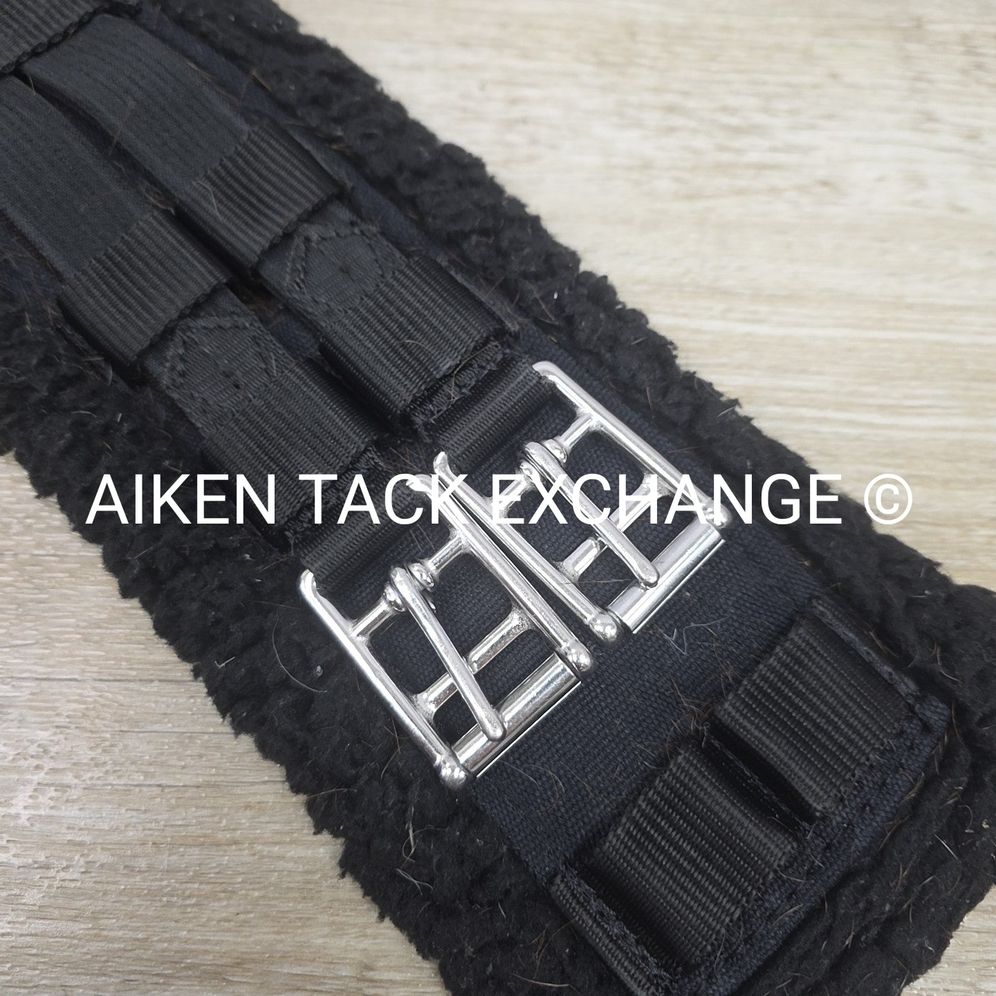 Ovation Equalizer Fleece Dressage Girth, Black, 30"