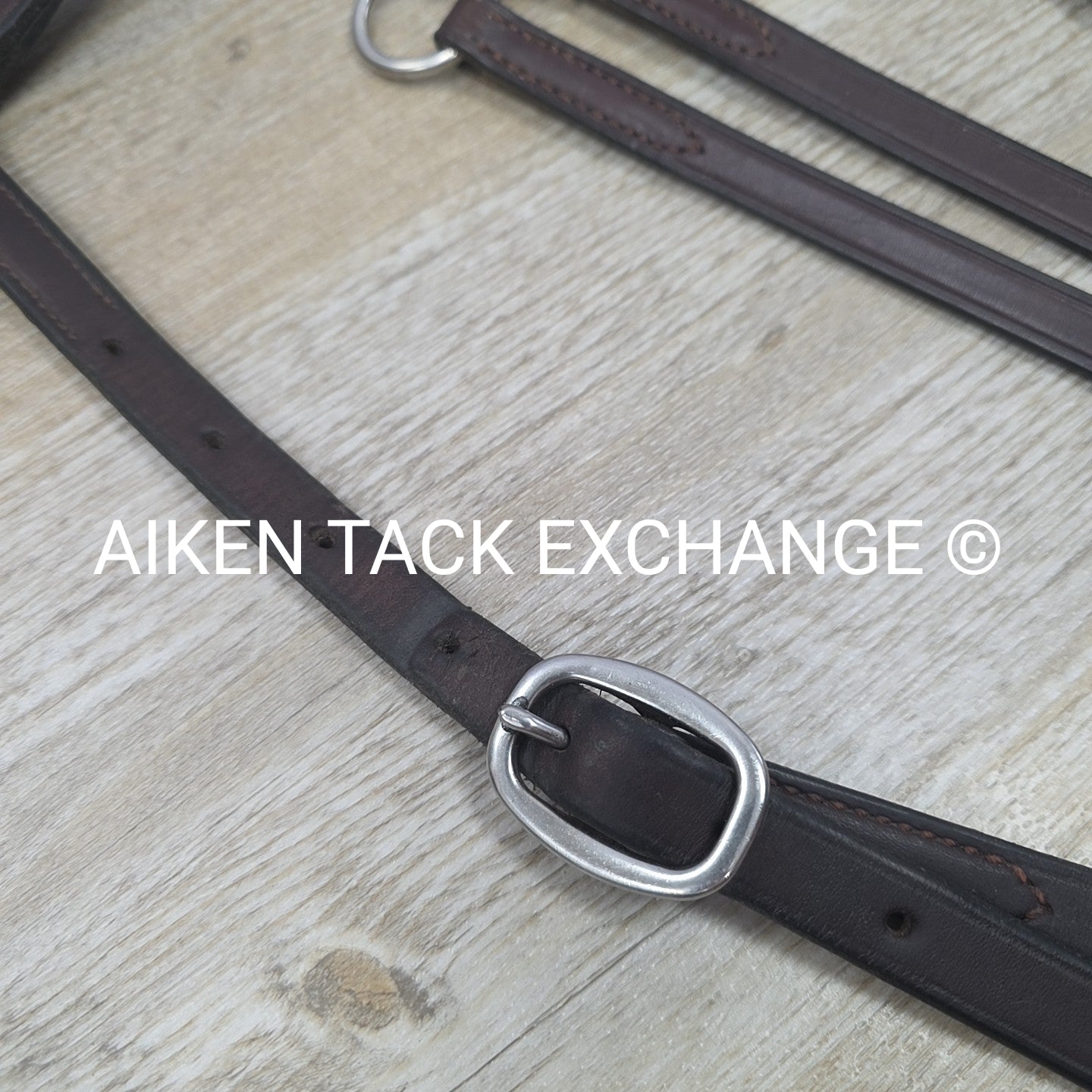 Nunn Finer Hunting Breastplate with Running Martingale Attachment, Brown, Size F