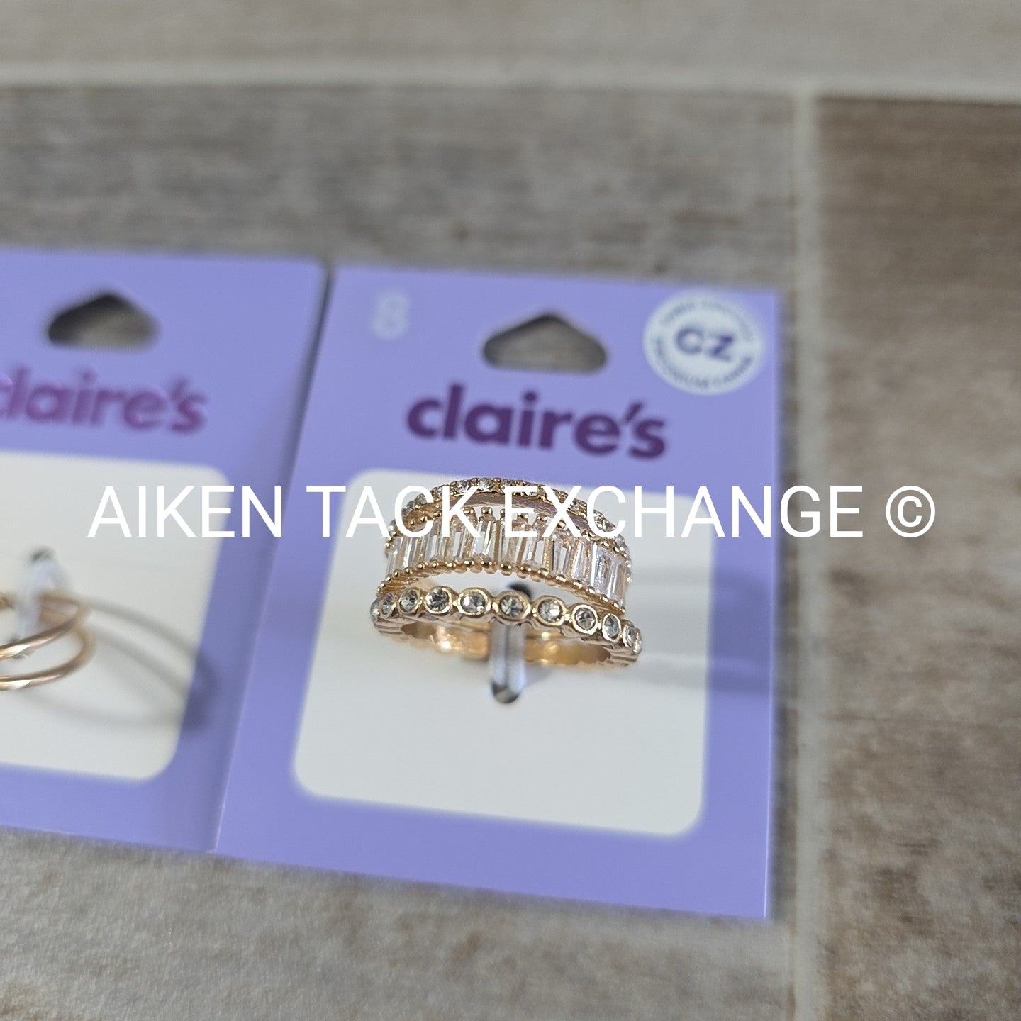 Claire's Rings (2) - Size 8